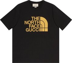 Футболка The North Face x Gucci Oversize T-Shirt Black, черный