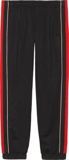 Спортивные штаны Gucci Web Stripe Sweatpants Black, черный