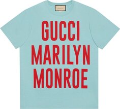 Футболка Gucci Marilyn Monroe T-Shirt Turquoise