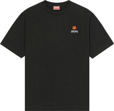 Футболка Kenzo Boke Flower Crest T-Shirt &apos;Black&apos;, черный