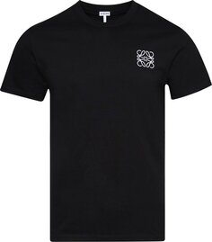 Футболка Loewe Anagram T-Shirt &apos;Black&apos;, черный