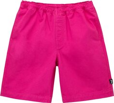 Шорты Stussy Brushed Beach Short &apos;Hot Pink&apos;, розовый