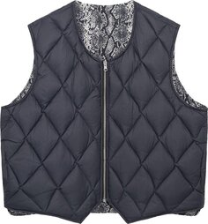 Жилет Stussy Python Reversible Vest &apos;Bone&apos;, серый