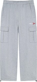 Брюки Stussy Sport Cargo Fleece Pant &apos;Grey Heather&apos;, серый
