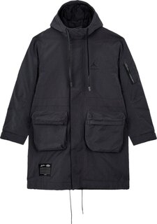 Парка Air Jordan x A Ma Maniére Parka &apos;Black/Medium Ash&apos;, черный