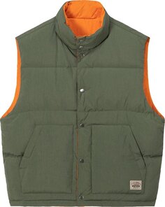 Жилет Stussy Reverse Down Workgear Vest &apos;Olive&apos;, разноцветный