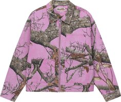 Куртка Stussy Realtree Edge Zip Work Jacket &apos;Pink&apos;, разноцветный