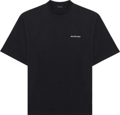 Футболка Balenciaga Défilé T-Shirt &apos;Black&apos;, черный