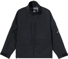 Куртка Stussy Apex Shell Jacket &apos;Black&apos;, черный