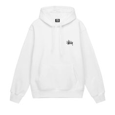 Толстовка Stussy Basic Hood &apos;White&apos;, белый