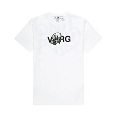 Футболка Off-White x Katsu Short-Sleeve Slim Tee &apos;White/Black&apos;, белый