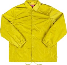 Куртка Supreme Old English Coaches Jacket &apos;Gold&apos;, золотой