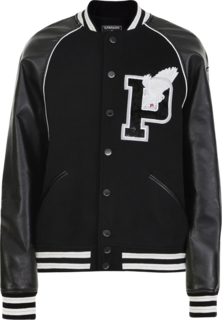 Куртка Paris Saint-Germain Varsity Jacket &apos;Black&apos;, черный