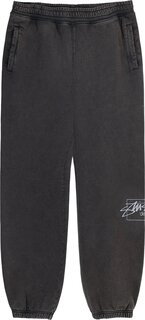 Брюки Stussy Dyed Stüssy Designs Pant &apos;Black&apos;, черный