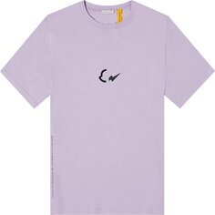 Футболка Moncler Genius x Frgmnt Hiroshi Fujiwara Studio Logo Tee &apos;Pastel Purple&apos;, фиолетовый