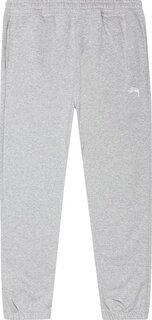 Брюки Stussy Stock Logo Pant &apos;Grey Heather&apos;, серый
