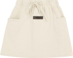 Юбка Fear of God Essentials Fleece Skirt &apos;Wheat&apos;, кремовый