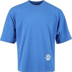 Футболка Palm Angels Marine Logo Over Tee &apos;Blue/White&apos;, синий