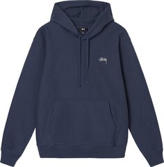 Худи Stussy Overdyed Stock Logo Hoodie &apos;Navy&apos;, синий