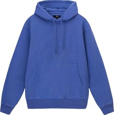 Худи Stussy Pigment Dyed Fleece Hoodie &apos;Ultramarine&apos;, синий