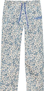 Брюки Pleasures Eclipse Cheetah Beach Pant &apos;Cream/Blue&apos;, синий