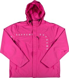 Куртка Supreme Curve Logos Ripstop Jacket &apos;Dusty Purple&apos;, фиолетовый