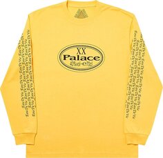 Лонгслив Palace XX Longsleeve &apos;Yellow&apos;, желтый