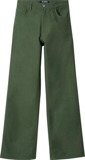 Брюки Raf Simons Wide Fit Denim Workwear Pants &apos;Green&apos;, зеленый