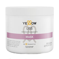 Alfaparf Yellow Liss разглаживающая и разглаживающая маска, 500 мл