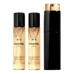 Chanel No.5 набор: туалетная вода для женщин, 3x20 мл/1 упаковка.