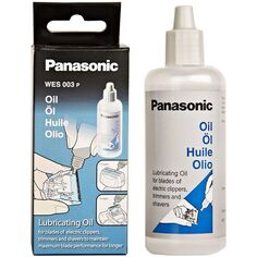 Panasonic WES003P803 масло для лезвий машинок для стрижки, триммеров и бритв, 50 мл