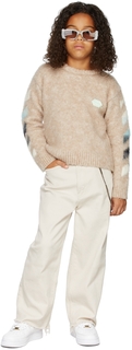 Детский свитер из альпаки с начесом Off-White