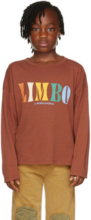 Детская бордовая футболка Limbo Bobo Choses