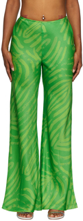 Зеленые брюки для отдыха Veda Simon Miller