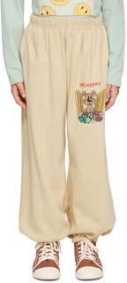 Детские бежевые брюки для отдыха &apos;Mister Happy&apos; Jellymallow