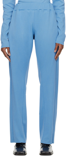 Синие брюки для отдыха с тремя карманами Bianca Saunders