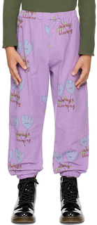 Детские брюки для отдыха с фиолетовыми цветами The Campamento