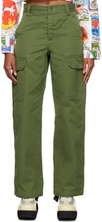 Зеленые брюки карго Jane Birkin Edition Nine A.P.C.