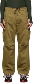 Зеленые брюки карго Saint DARKPARK