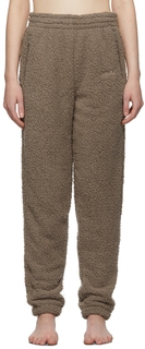 Серо-коричневые брюки Teddy Jogger Lounge SKIMS