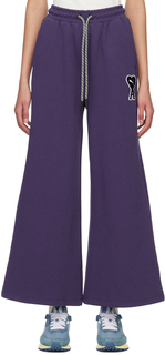 Фиолетовые брюки Puma Edition Lounge AMI Alexandre Mattiussi