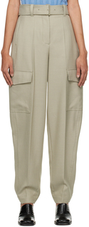 Серо-коричневые брюки Devonport Joseph