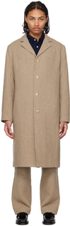 Светло-коричневое пальто Francois Séfr