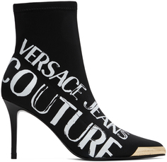 Черные сапоги Скарлетт Versace Jeans Couture
