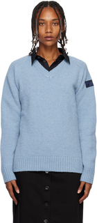 Синий свитер с молотком Raf Simons