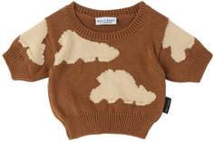 Детский коричневый облачный свитер Daily Brat