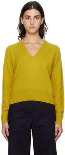 Желтый короткий свитер Margaret Howell