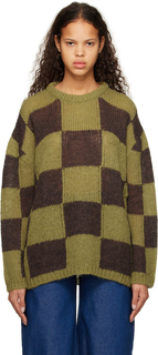 Зеленый свитер в клетку TheOpen Product