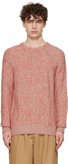 Оранжевый вязаный свитер PS by Paul Smith