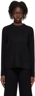 Черный свитер с круглым вырезом Milan CFCL